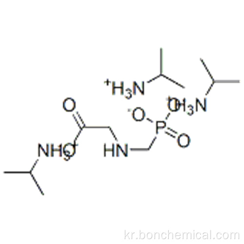 N- (포스 포노 메틸) 글리신 2- 프로필 아민 (1 : 1) CAS 38641-94-0